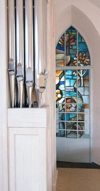 Adolf-Clarenbach-Kirche (Orgel, Detail)